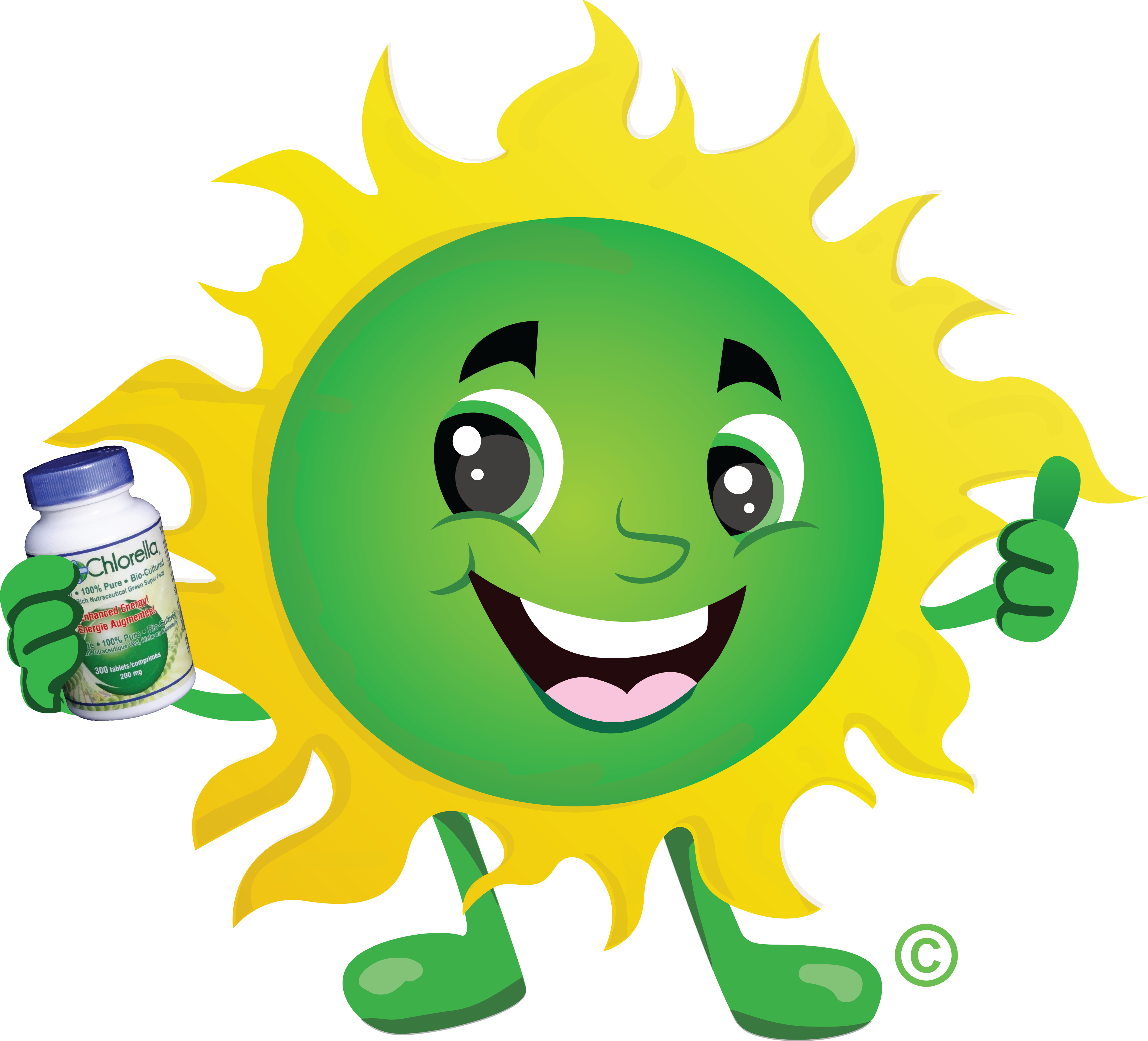 Bio+ Chlorella®, Mascot